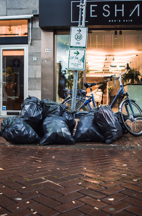 Colored Garbage Bags